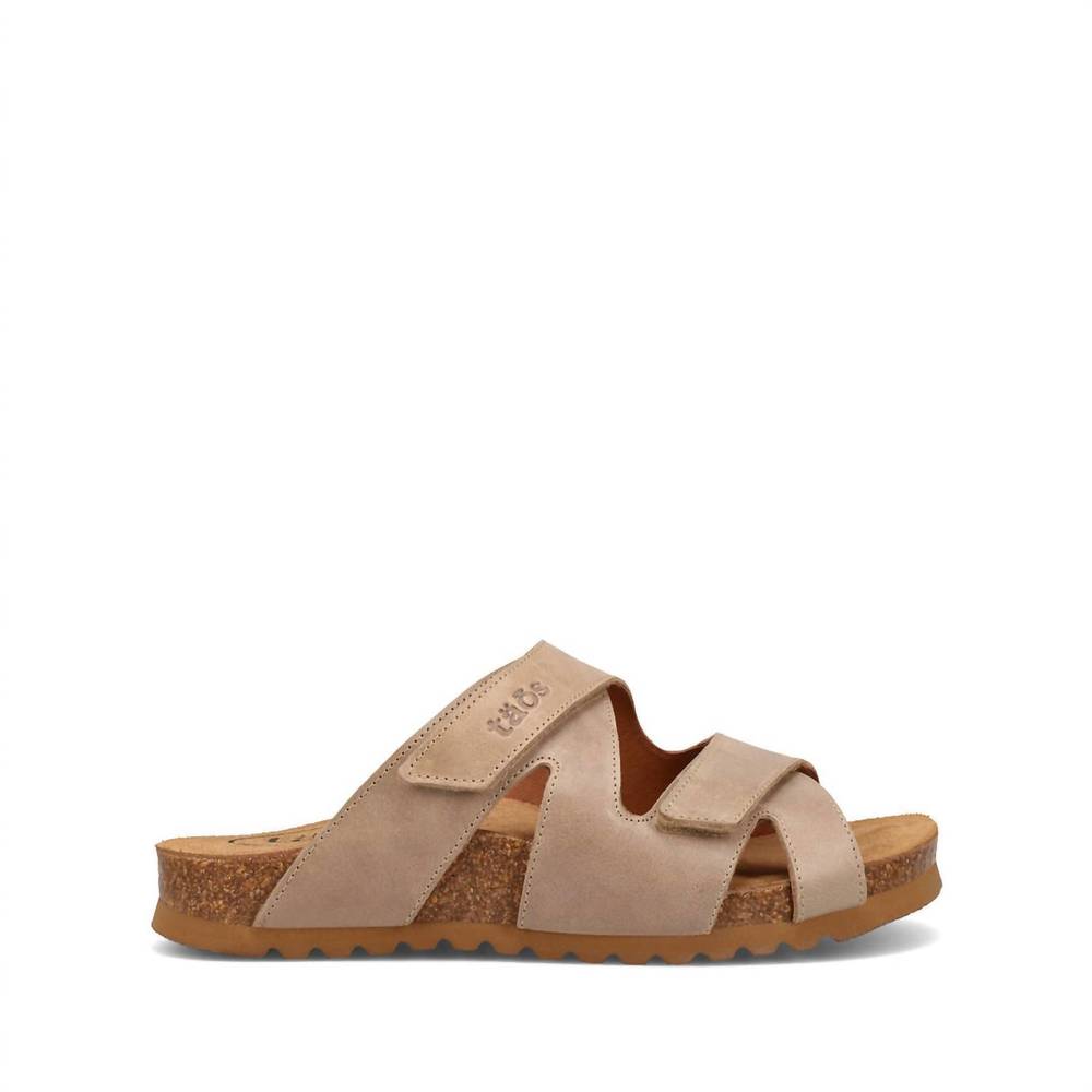 NEW TAOS women's casita open back sandal in stone - Picture 2 of 4